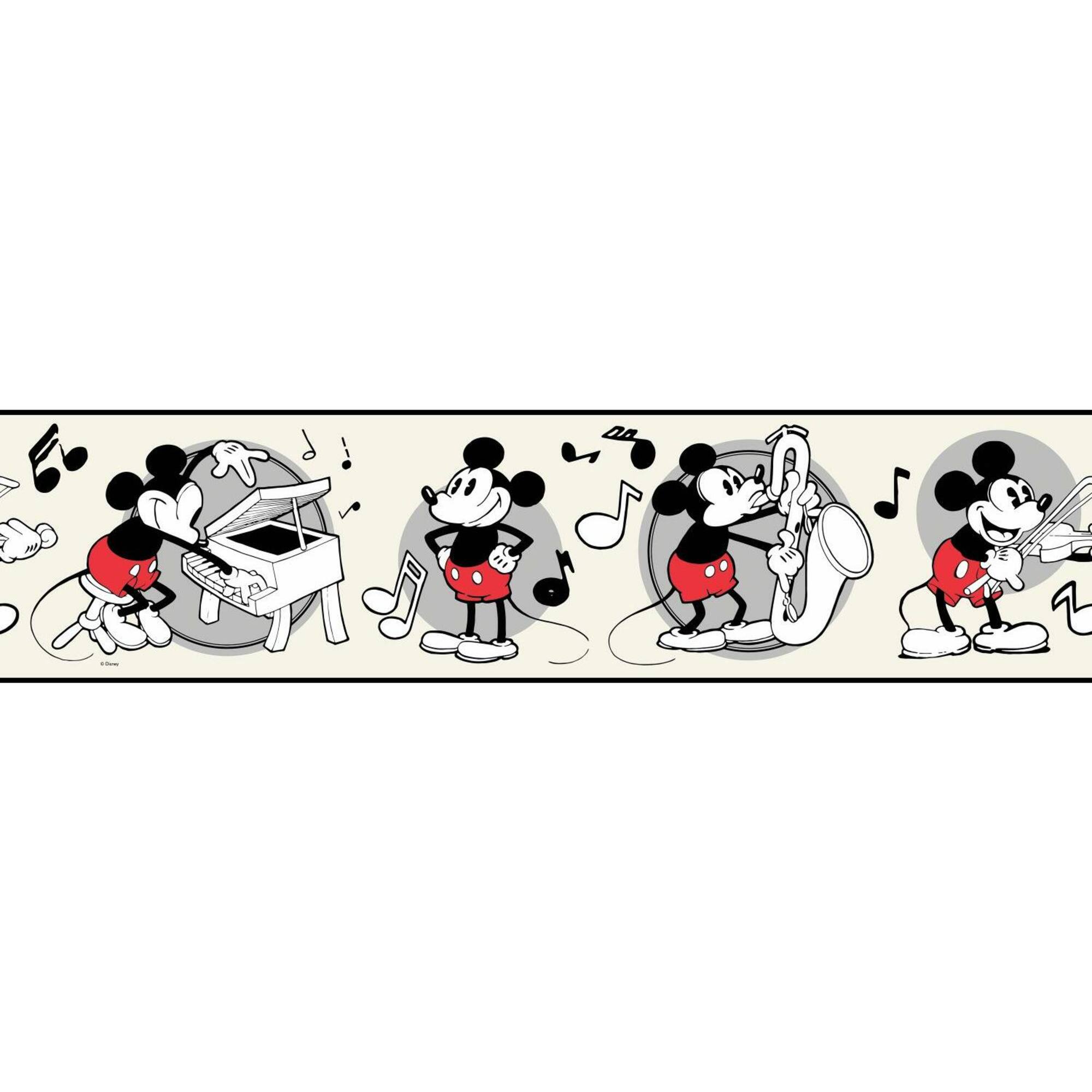RoomMates Vintage Disney Mickey Mouse Peel & Stick Border